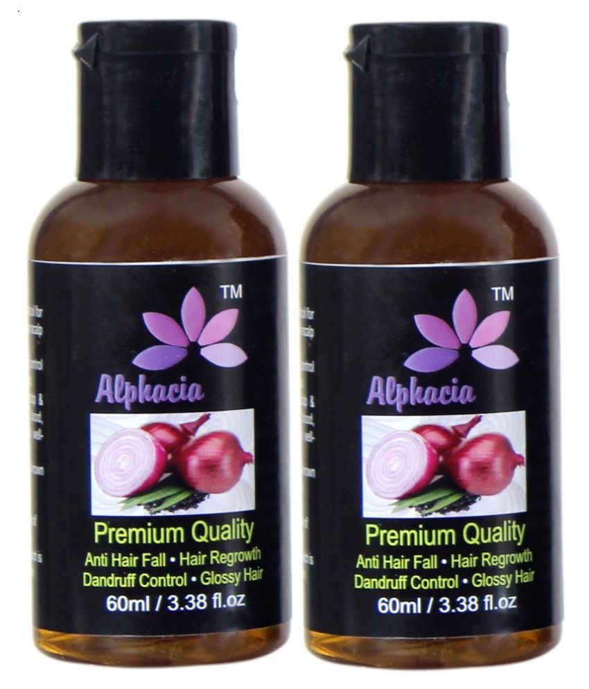     			Alphacia Red Onion Oil -  For Hair Treatment Onion 120 mL Pack of 2