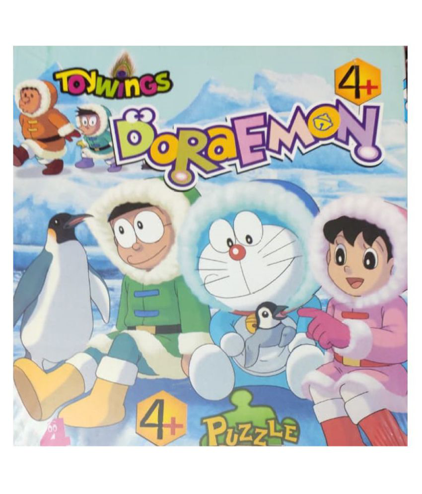 Sky Retail Joywings Doraemon Puzzle Toy Game, Jigsaw Puzzle, Cartoon  Puzzle, Creative Brain Game, Four Puzzle in One Box, for Kids (Age Four  Years) Cardboard Puzzle - Buy Sky Retail Joywings Doraemon