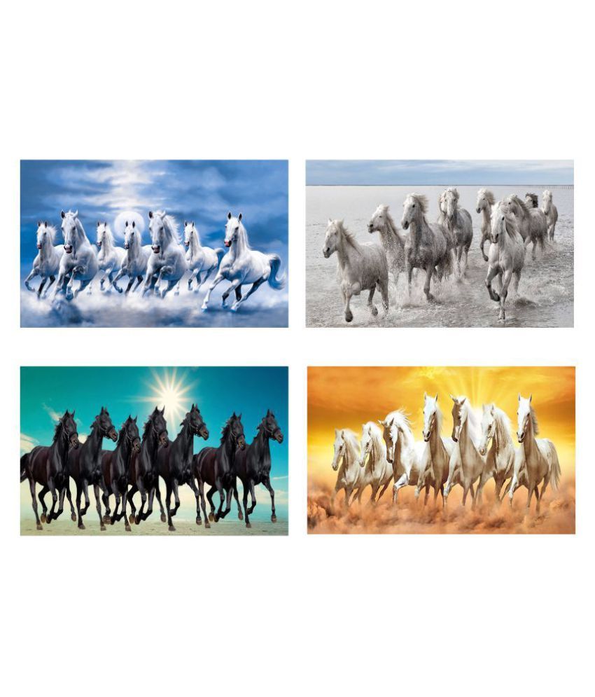 Yellow Alley Vastu Seven Running Horses Running horses