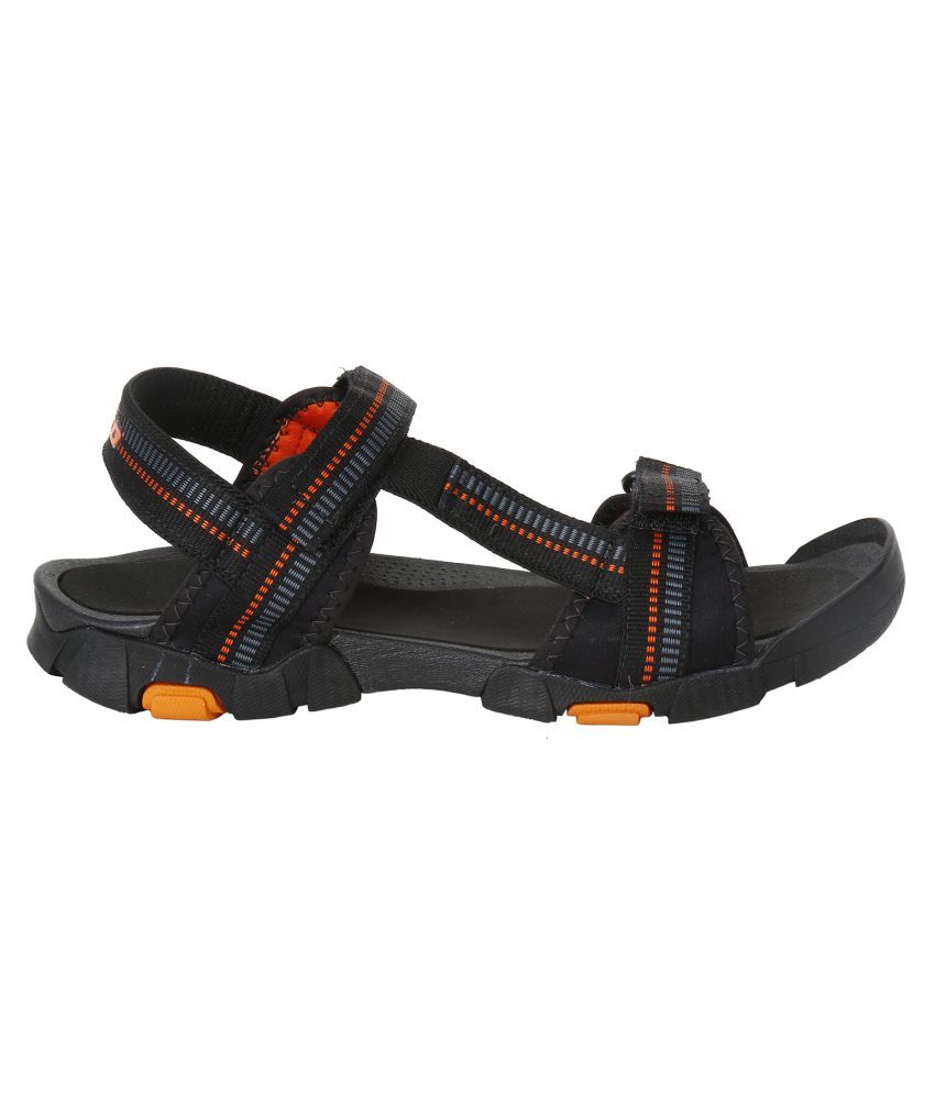 lotto black sandals