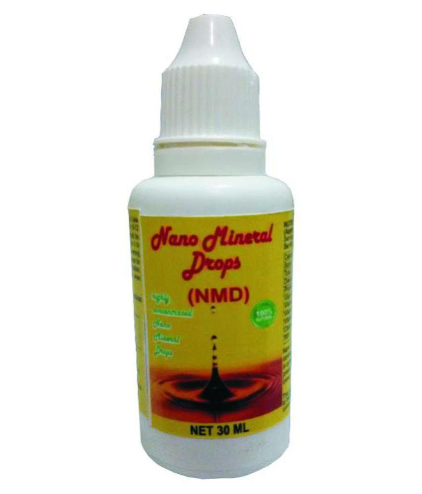 hawaiian herbal Nano mineral drops-Get Same Drop Free, Detox Foot Pads & Anti-Radiation Mobile Chip/Sticker Free 30 ml Minerals Syrup
