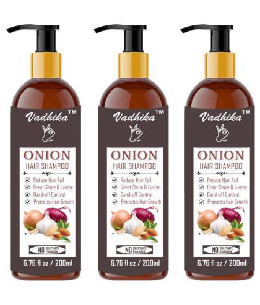 Vadhika Onion Shampoo For Hair Regrowth Hair Fall Control