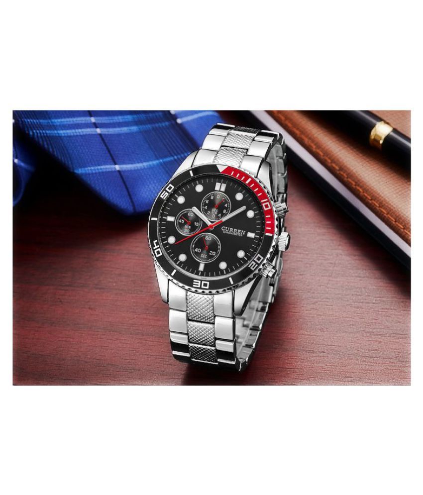 curren stylish men's watch