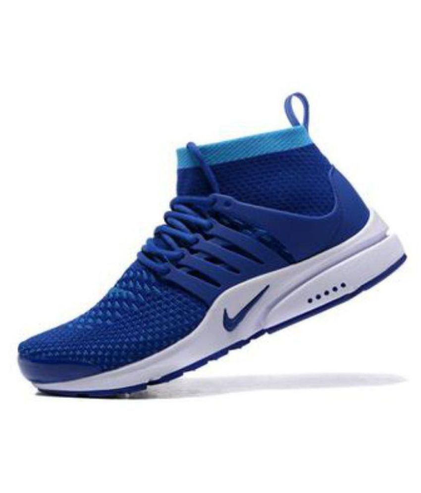 nike presto extreme blue running shoes