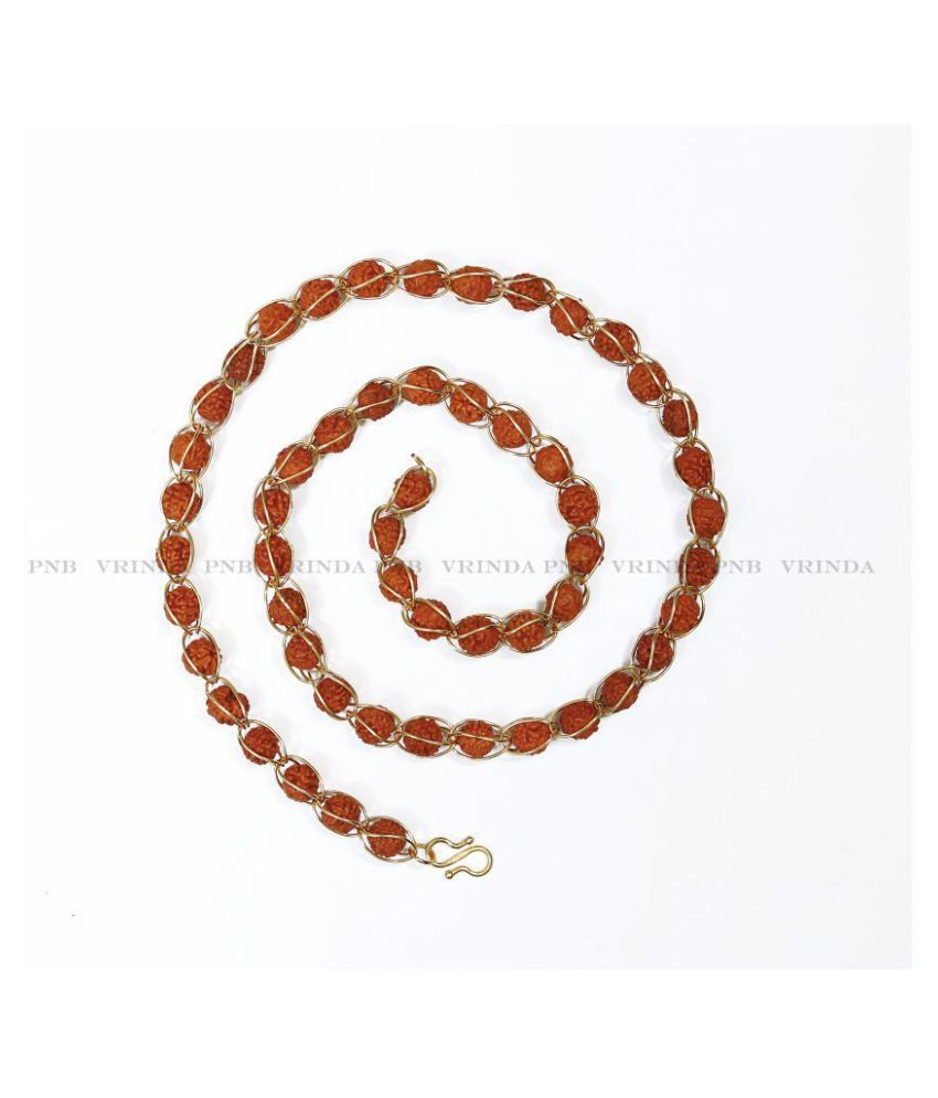 24k gold rudraksha mala