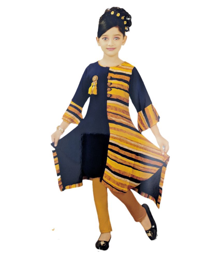 indo western dress for 2 year girl