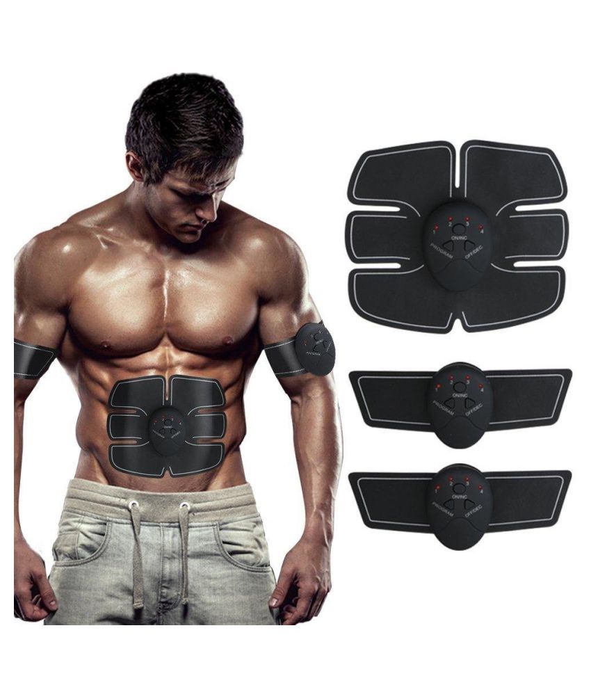 6 Pack EMS ABS Stimulator Gym muscular Massager Weight Loss