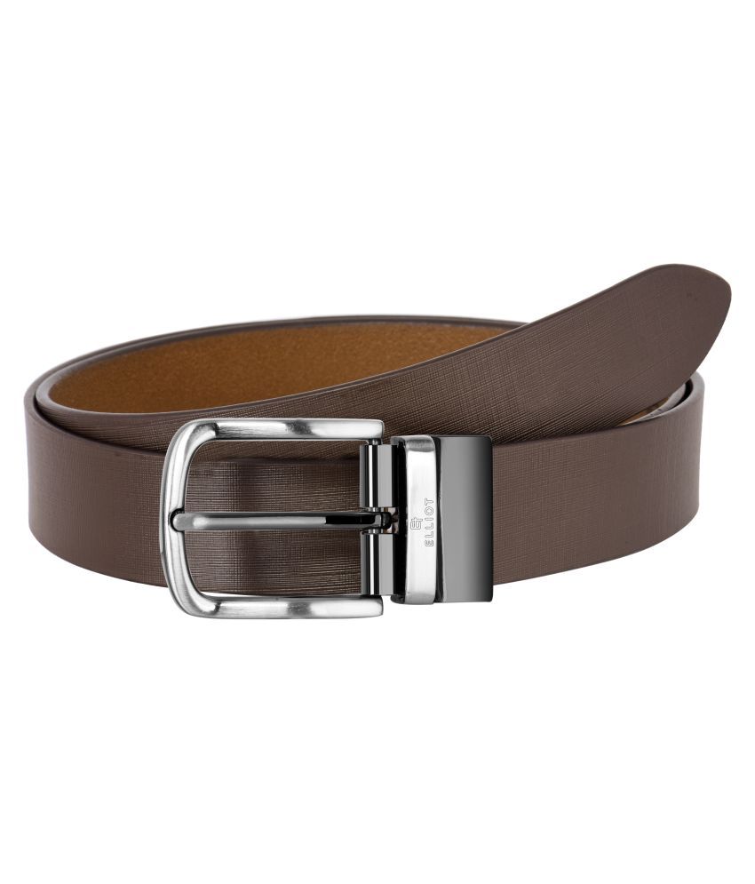     			Elliot Brown Leather Formal Belt