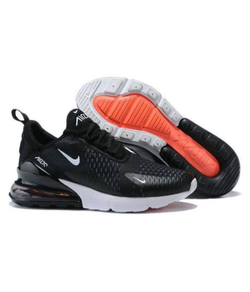 Nike AIR MAX 270 Black Running Shoes 