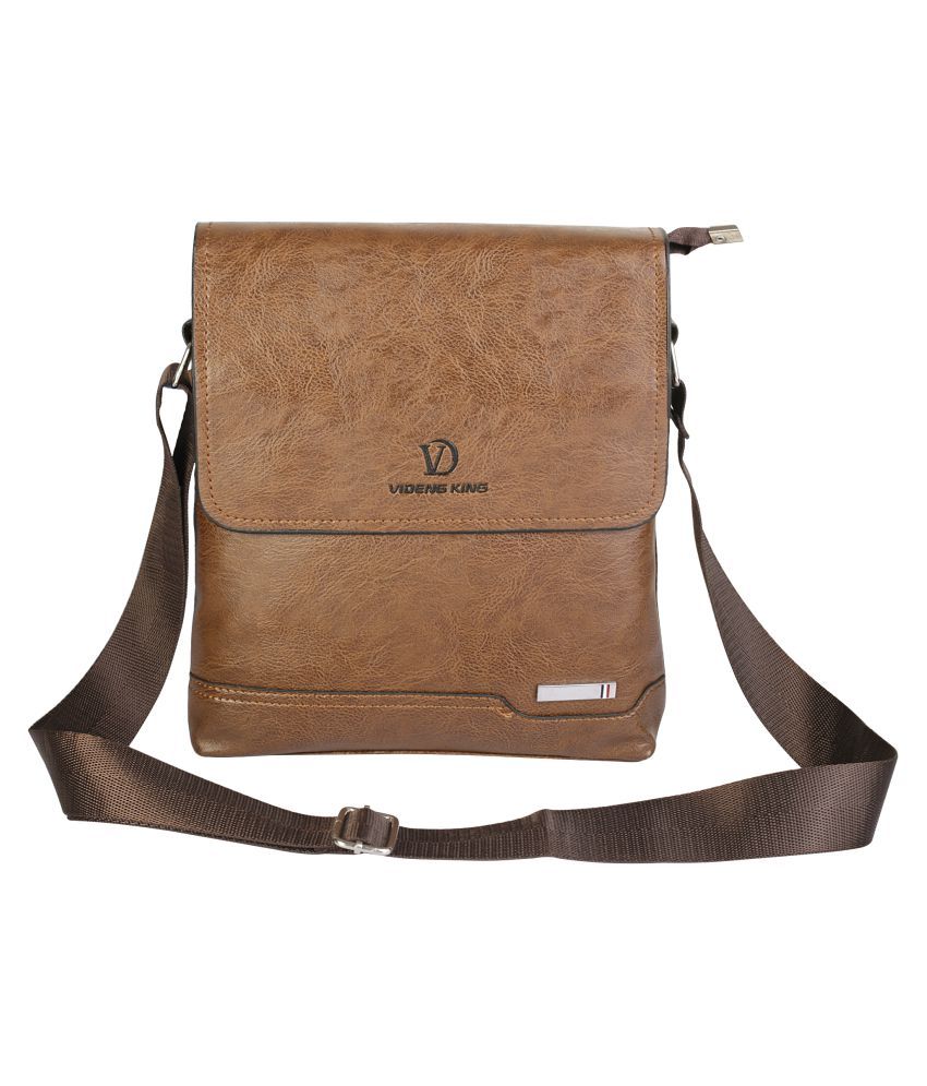 snapdeal leather bag