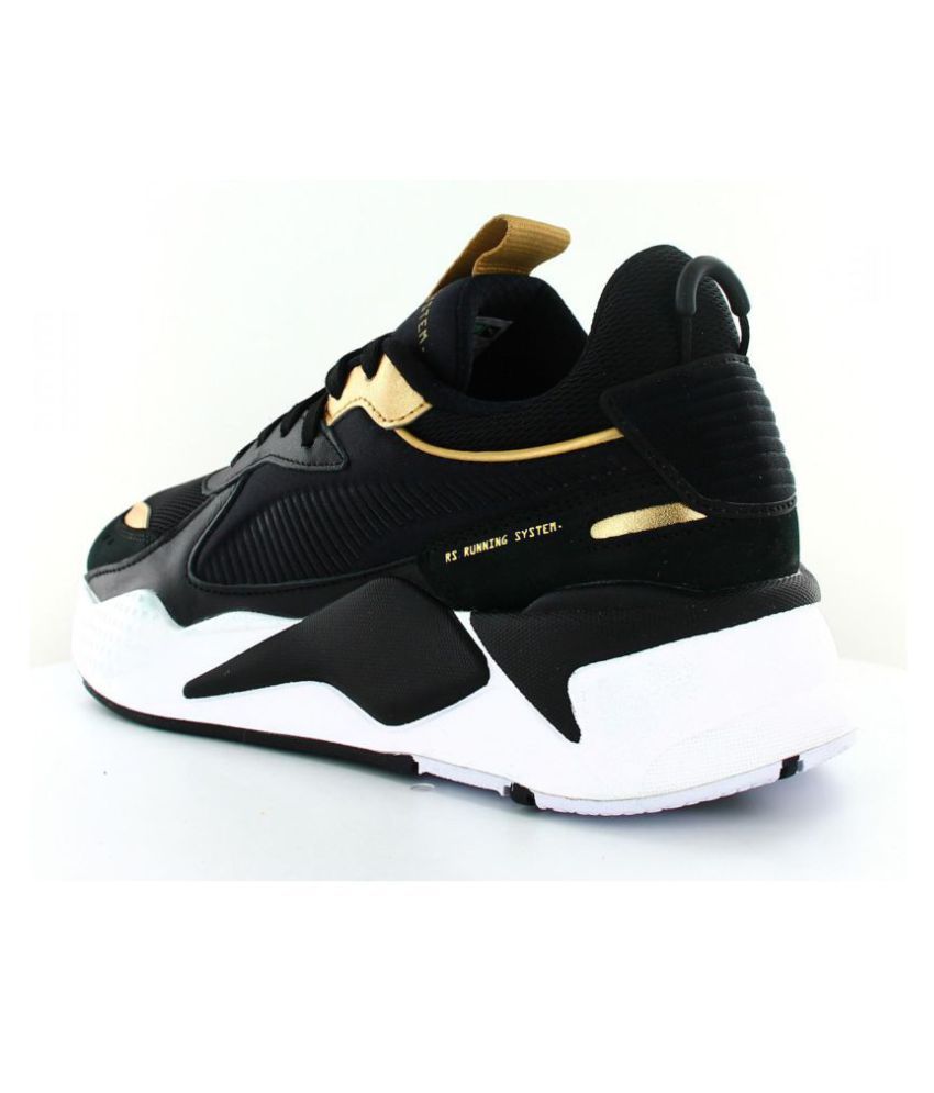 Puma RS-X Trophy Black Gold Running Shoes