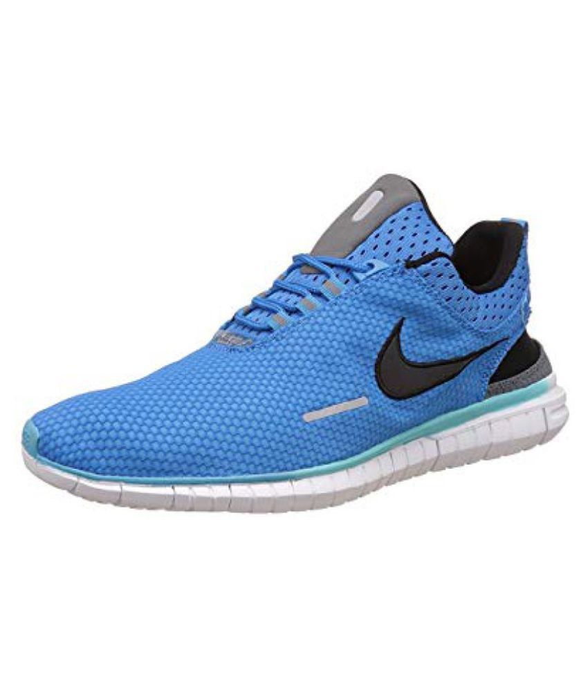 nike sky blue sports shoes