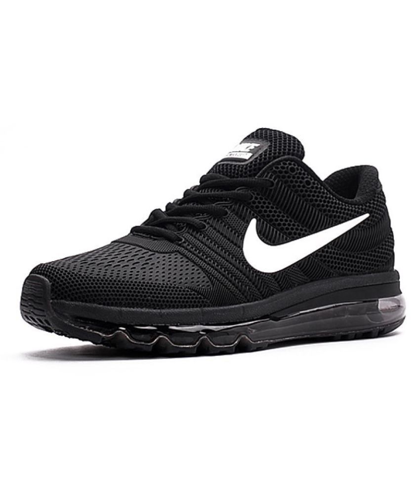 Nike nike air max 2017 Running Shoes Black: Buy Online at Best Price on