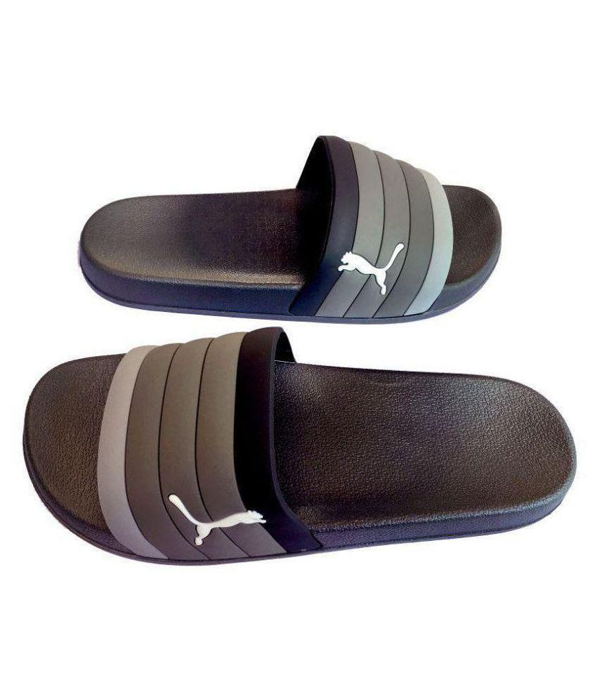 puma slide flip flops