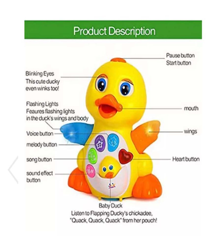 Flapping Yellow Duck Infant Brinquedos Bebe Electrical Universal Toy For Children Kids 1 3 Years Old Buy Flapping Yellow Duck Infant Brinquedos Bebe Electrical Universal Toy For Children Kids 1 3 Years Old
