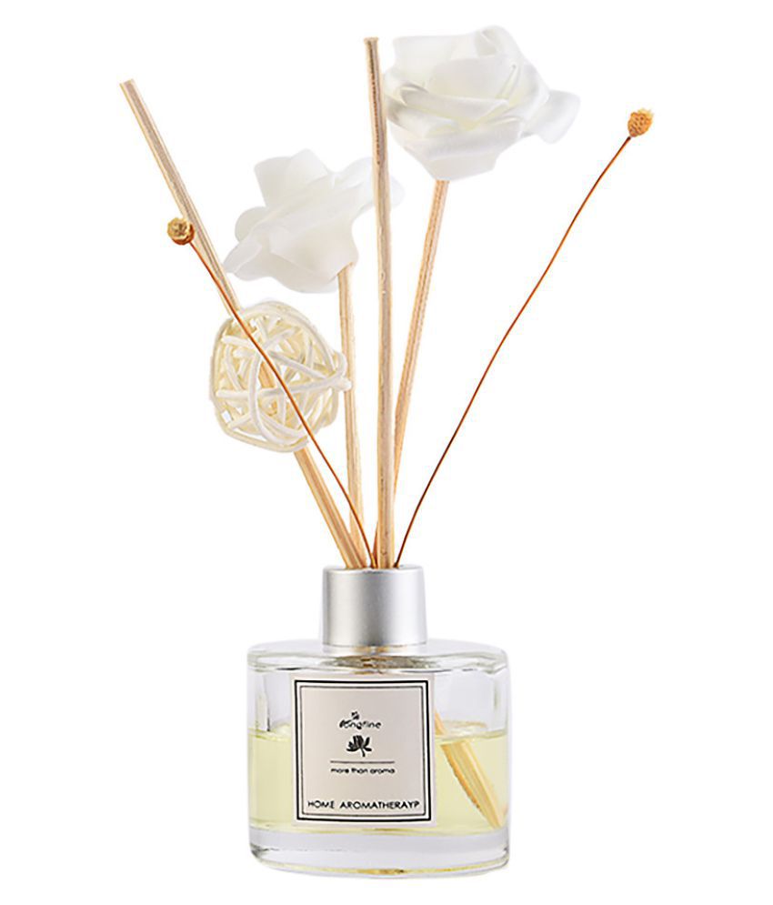 Reed Oil Diffusers with Natural Sticks, Glass Bottle and ...