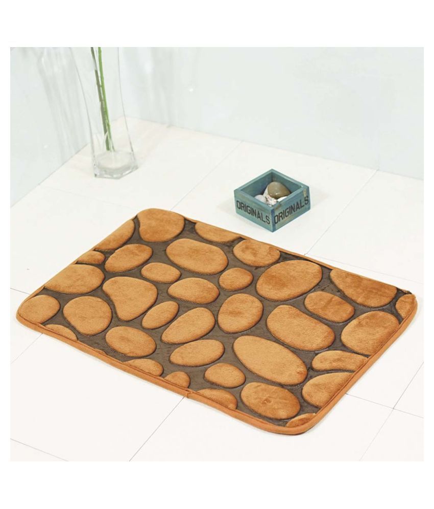 S Pebble Memory Foam Bath Mat Carpet Floor Mats Kitchen Bathroom