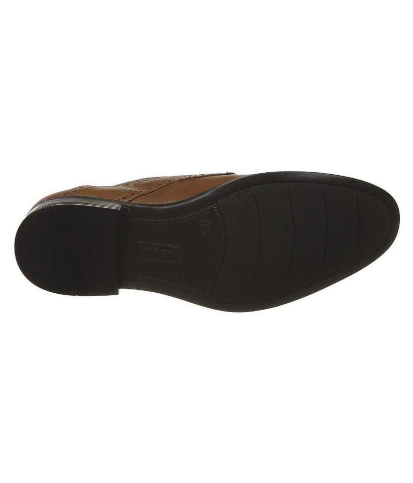 genuine leather hush puppies