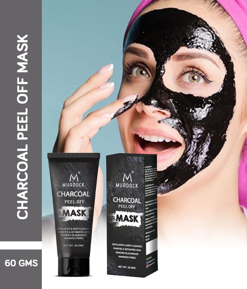 Murdock Charcoal Blackhead Remover,skin Detox,Deep Cleanse Peel off