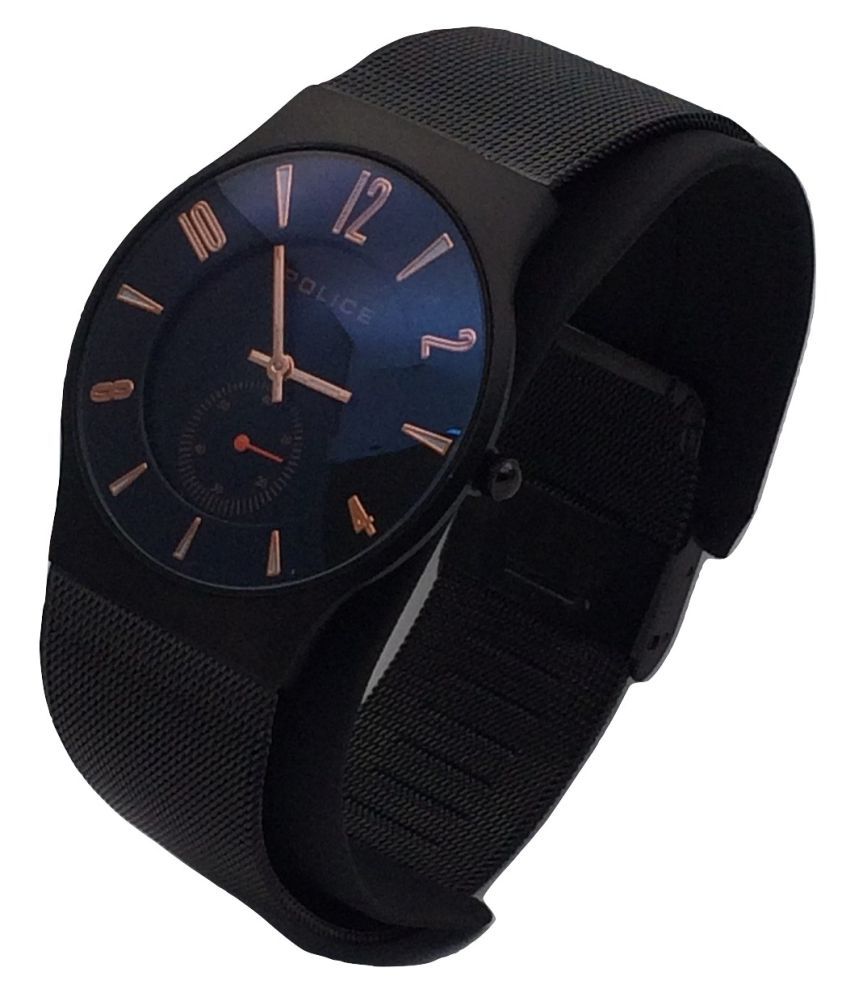 police analog watch