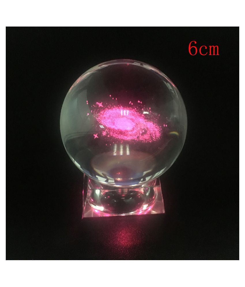 3d Solar System Crystal Ball Engraved Solar System Miniature