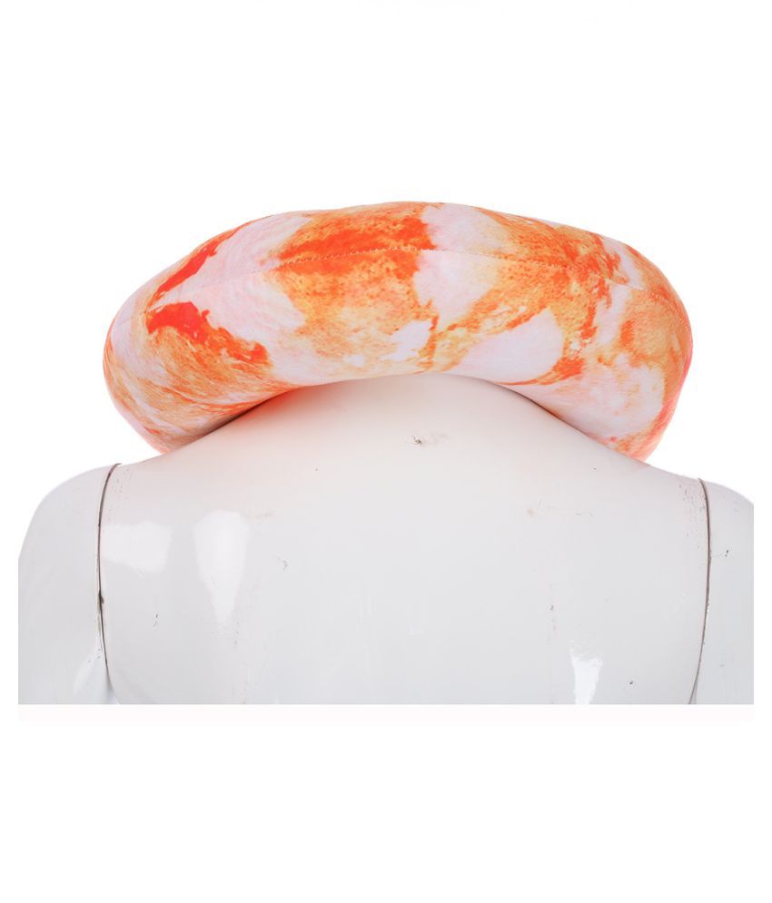 Simulation Funny Shrimp Sponge U Shaped Travel Pillow Support