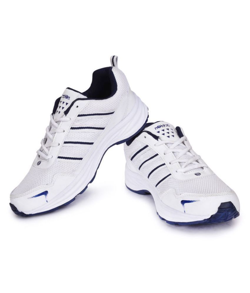 action white canvas shoes