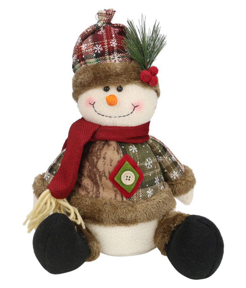 Christmas Gift Santa Claus Snowman Ornament Festival Party Xmas Table Decor Doll 