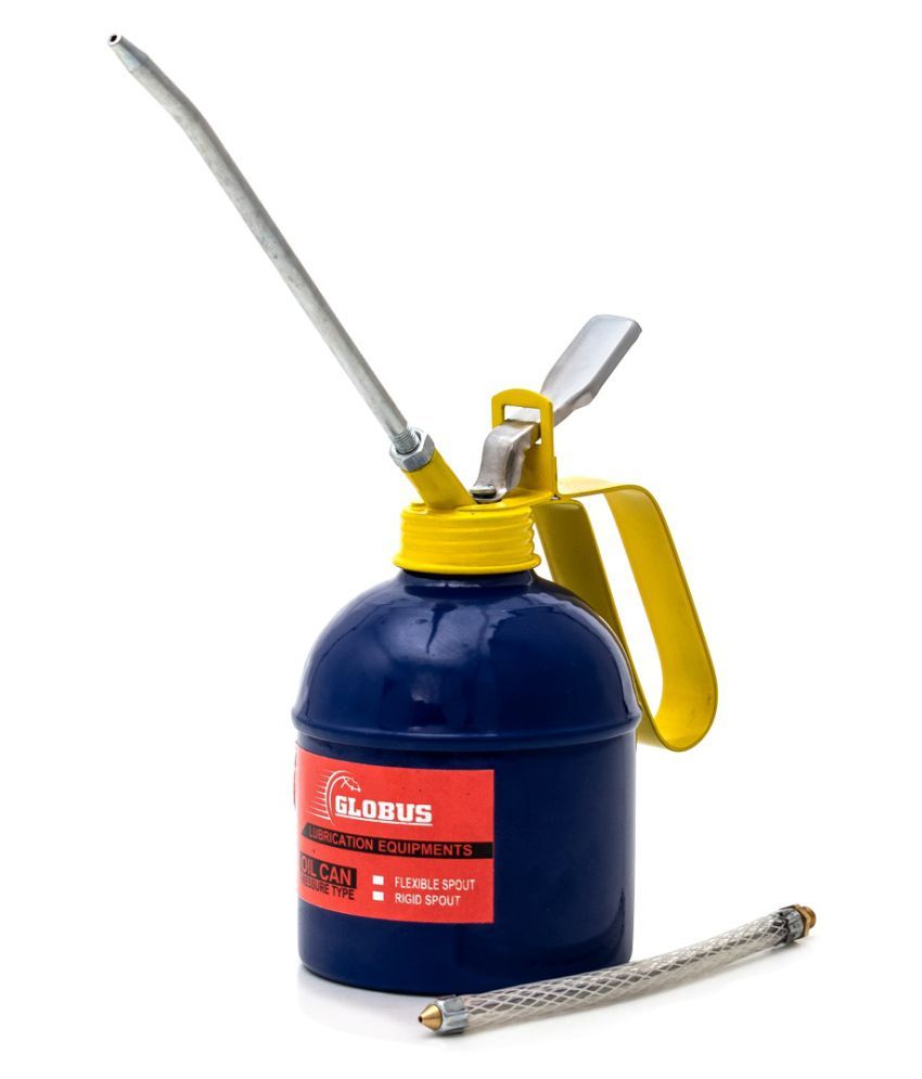     			LUBRICANT OIL CAN BLUE 500 CC WITH BLUE / YELLOW FINISH WITH FIXED+FLEXIBLE SPOUT