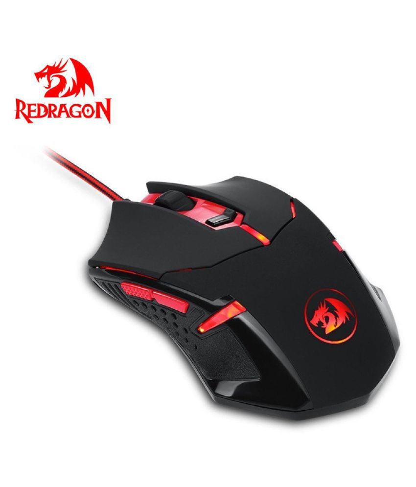 Gaming Mouse for PC 6 Buttons Weight Tuning Redragon M601 CENTROPHORUS-3200 DPI 