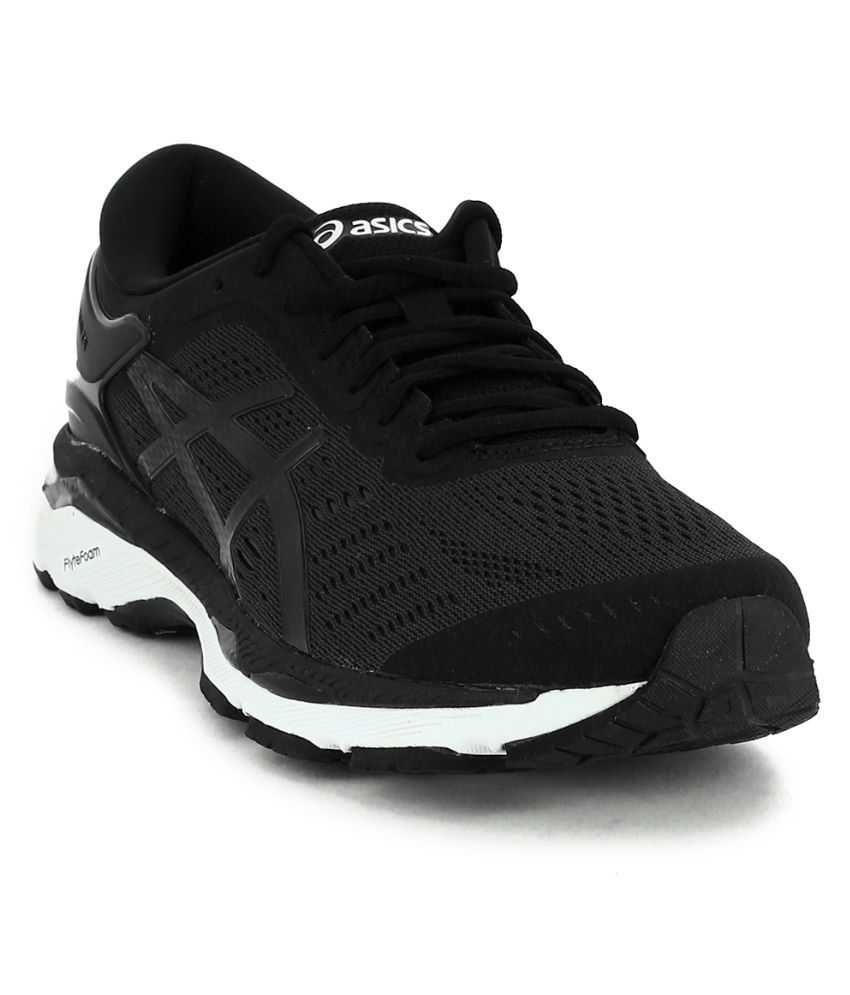 Asics GEL-KAYANO 24 Black Running Shoes 