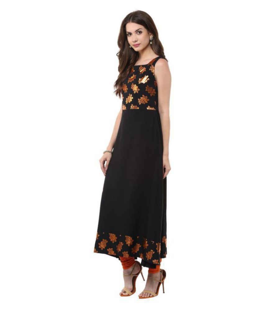 janasya black kurti