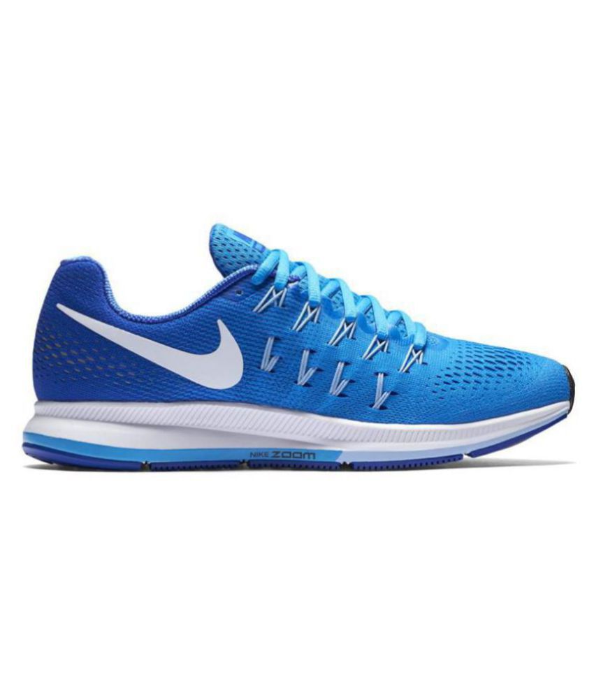 Nike ZOOM PEGASUS 33 Blue Running Shoes 