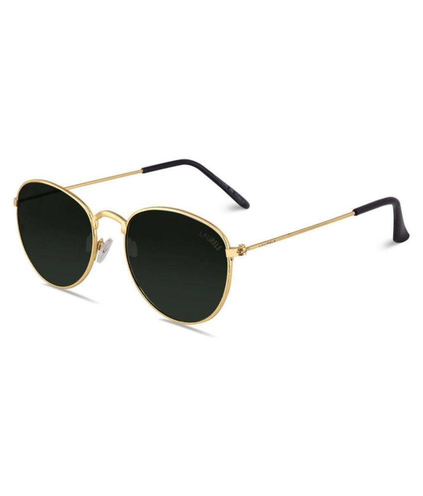     			Laurels - Green Oval Sunglasses ( Ls-Ryl-040606 )