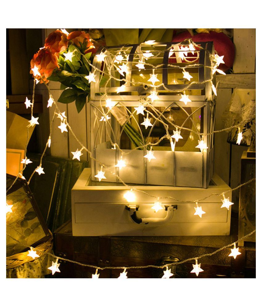 40 LED 6M Star String Lights Battery Operated Fairy String Light For
