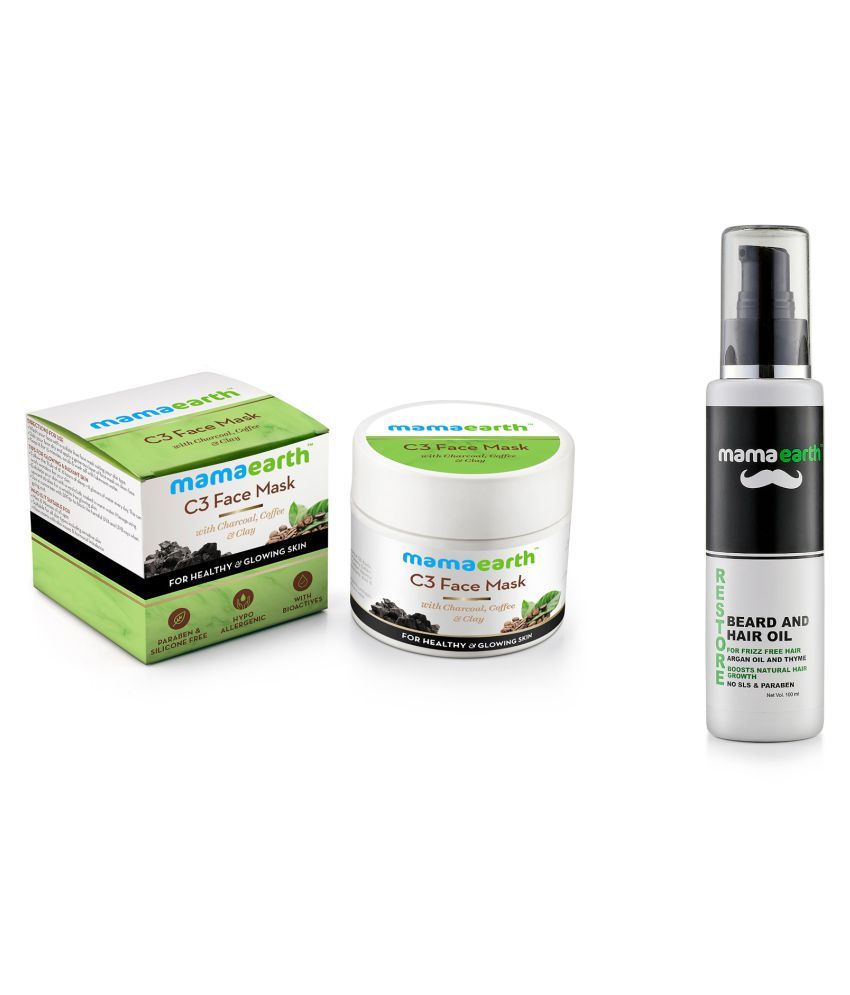Mamaearth Facial Kit 200 g Pack of 2 Buy Mamaearth Facial Kit 200 g