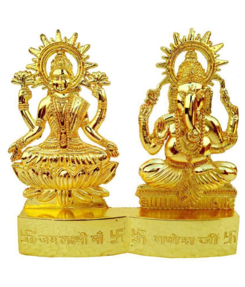     			laxmi ganesh Laxmi Ganesh Brass Idol