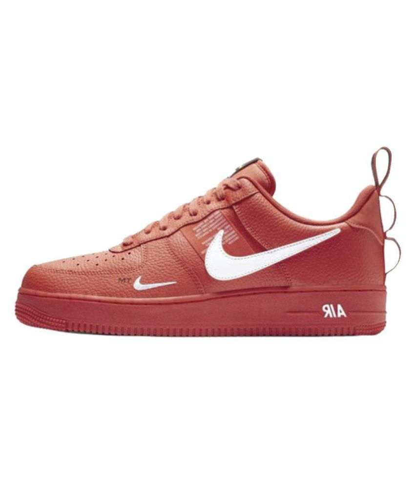 red nike air force utility