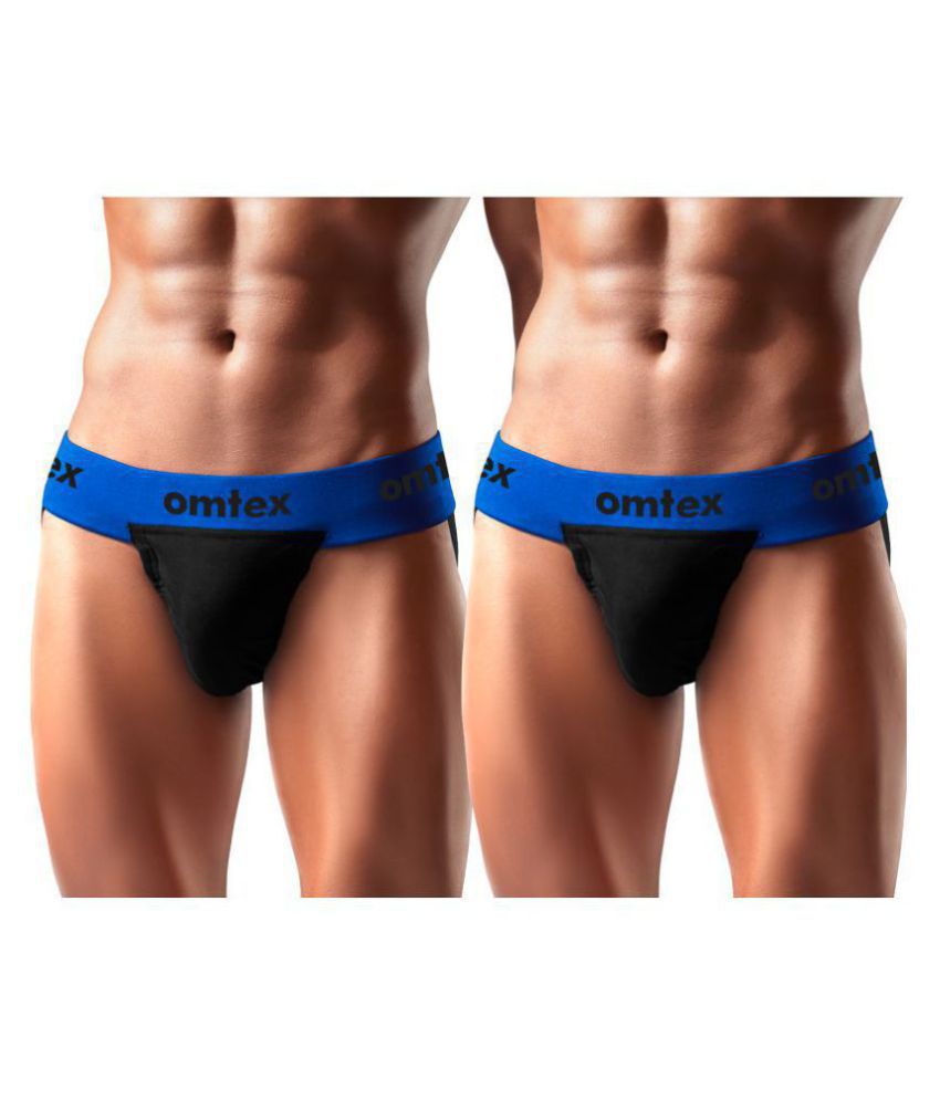 Omtex Pack Of 2 Blue Gym Supports