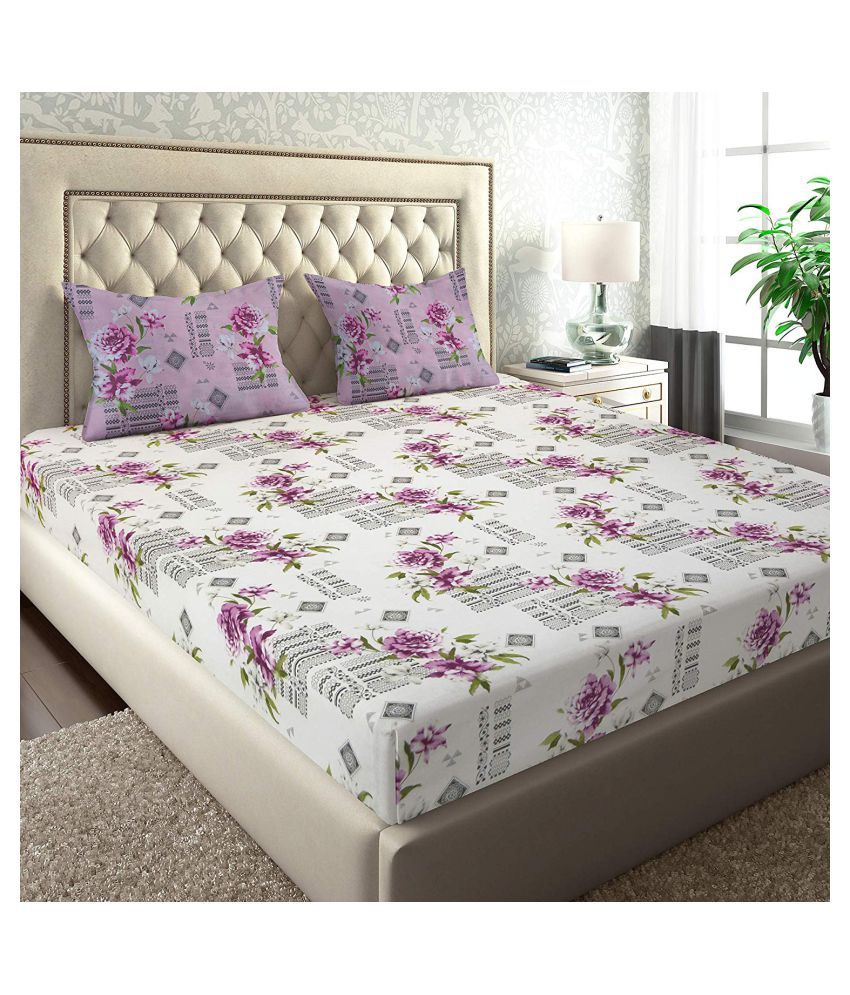 Raymond Cotton Single Bedsheet with 2 Pillow Covers Buy Raymond