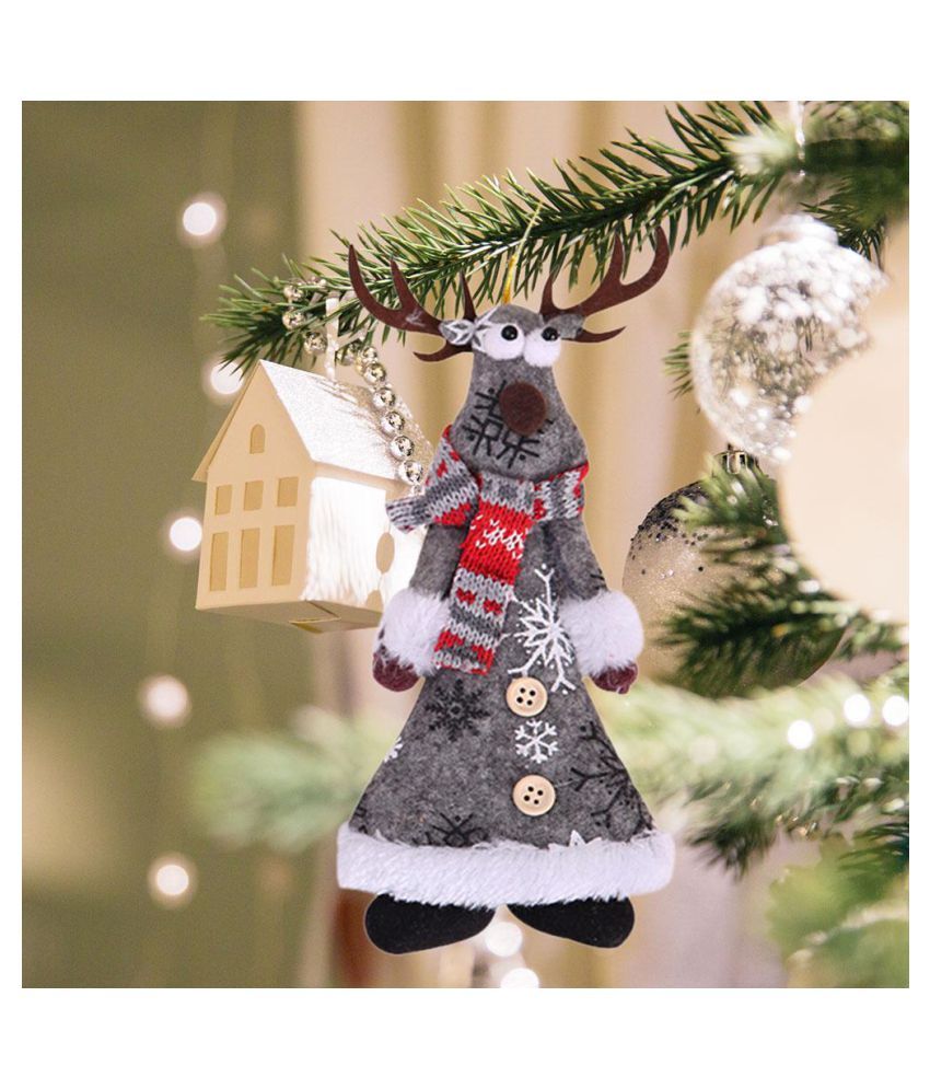 Christmas Tree Decorations For Home Santa Claus Snowman Christmas Ornaments Buy Christmas Tree Decorations For Home Santa Claus Snowman Christmas Ornaments At Best Price In India On Snapdeal