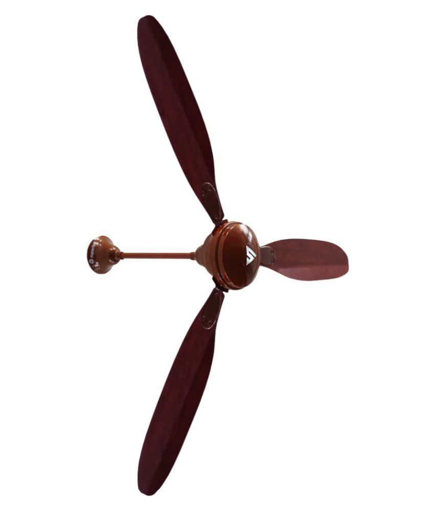 Superfan 1200 Super X1 Treeze Mahagony Ceiling Fan Earth Brown