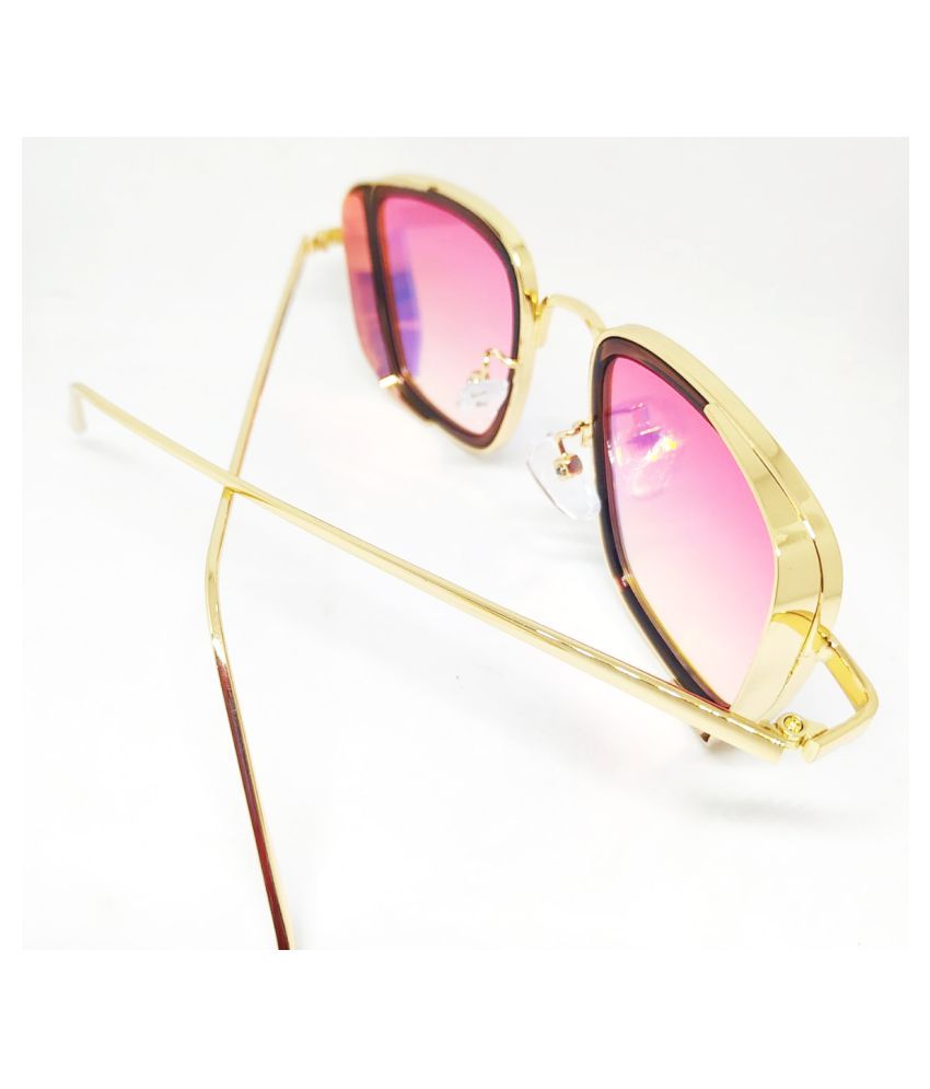 pink colour goggles