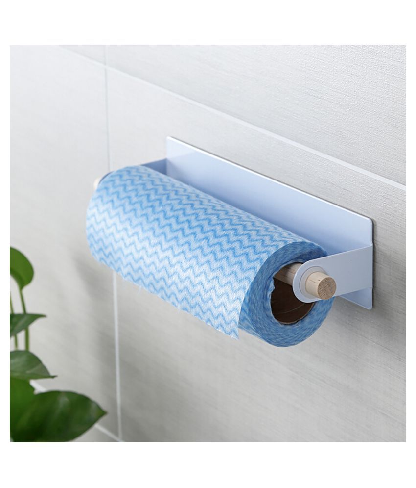 Adhesive Paper Towel Holder Under Cabinet For Kitchen Bathroom