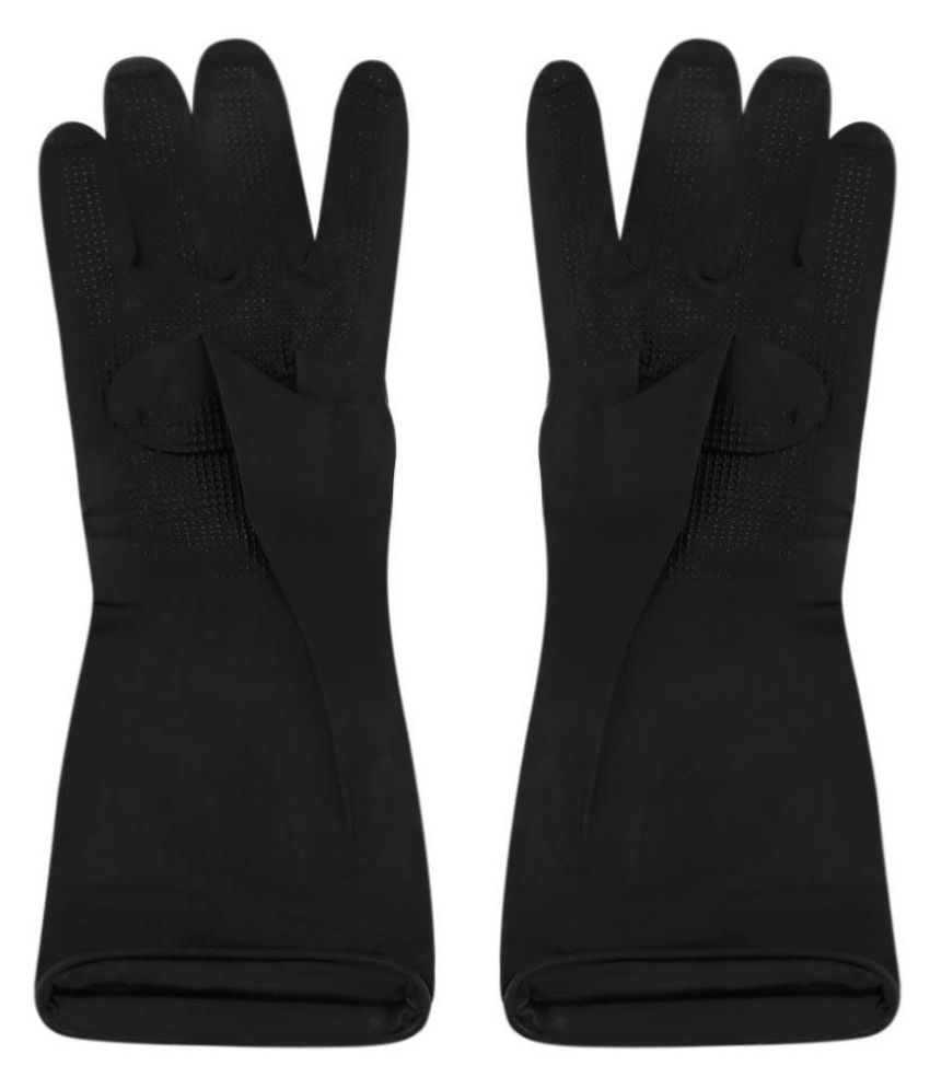 Black Hair Gloves Hair Perm Shampoo Hair Coloring Latex Thick