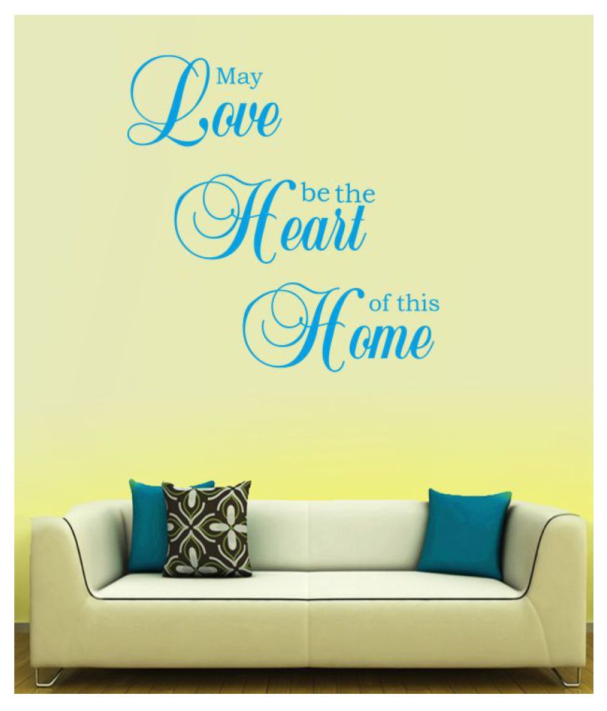 Wall Quotes For Home Ritzy Love Home Wall Quotes Decal Motivational/Quotes Sticker ( 30 X 60 Cms  ) - Buy Ritzy Love Home Wall Quotes Decal Motivational/Quotes Sticker ( 30  X 60 Cms ) Online At Best Prices In India On Snapdeal