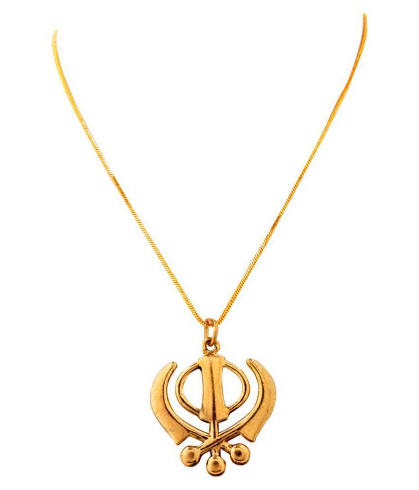 NDS Punjabi Locket (Khanda): Buy NDS 