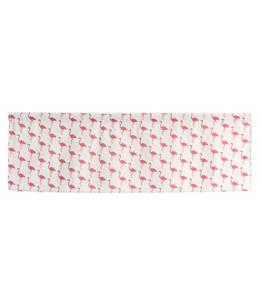 Cocoshope Curtains Valance Flamingo Printing Blackout Window