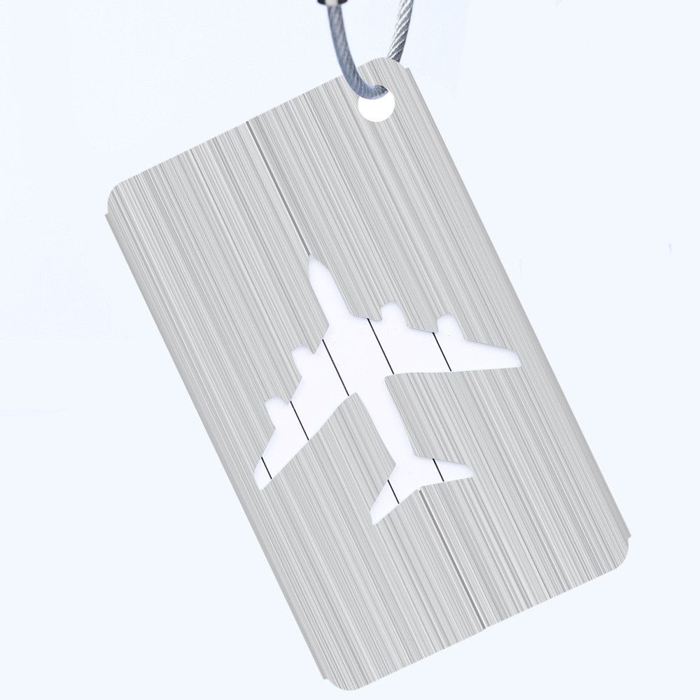 aluminium luggage tags