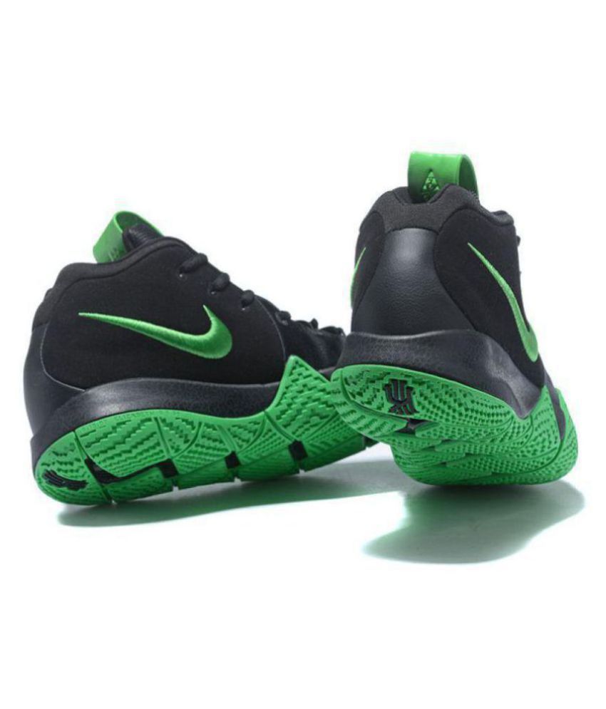 nike kyrie 4 black and green